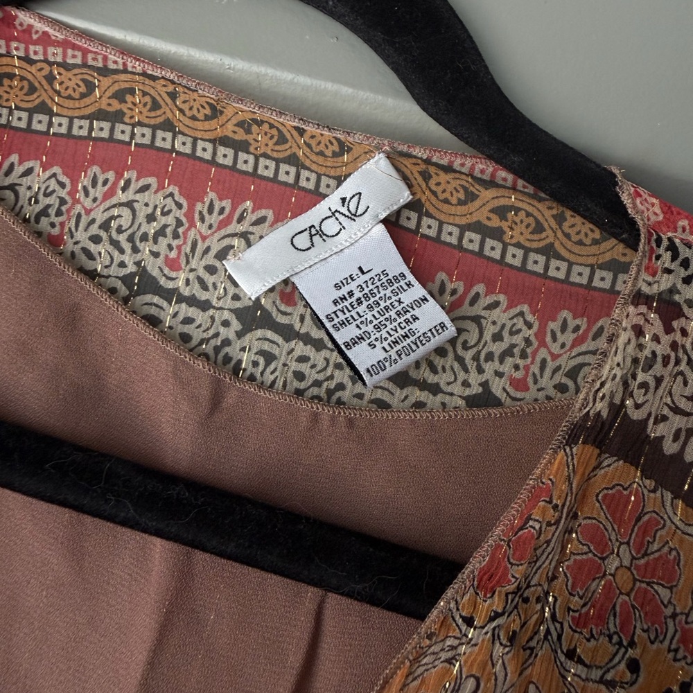 Cache Multicolor Patterned Blouse - Picture 3 of 3